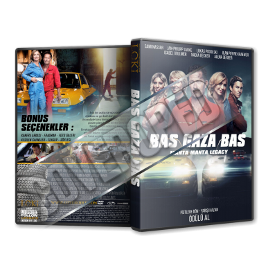 Bas Gaza Bas - Manta Manta Legacy - 2023 Türkçe Dvd Cover Tasarımı